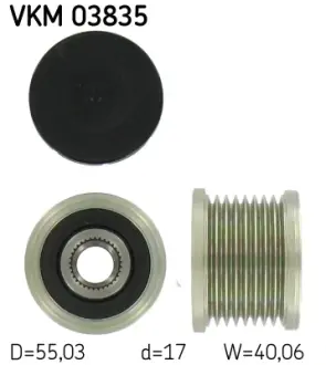 Шків генератора SKF VKM 03835