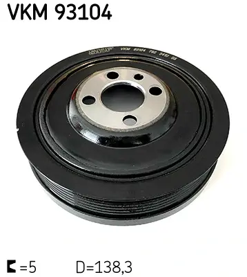 Шкив SKF VKM 93104