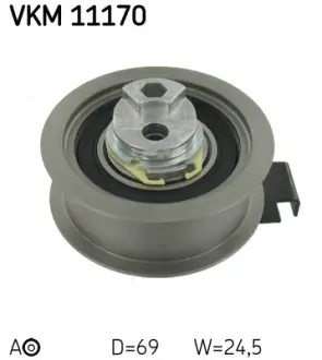 AUDI Натяжной ролик A4/A6 1.8t 95- SKF VKM 11170