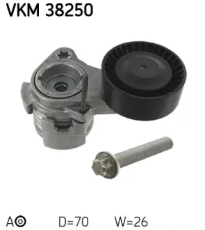 BMW Натяжитель ремня 3 Е90/Е92, 5 Е60, Х5 Е70 SKF VKM38250 Бмв E63