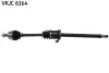 DB Полуось правая A-Class W168 -04 SKF VKJC6164