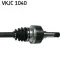 FORD Полуось GALAXY 1.9TDI 96-00 лев. ABS SKF VKJC 1040