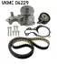 FORD Ремкомплект ГРМ с водяным насос B-MAX 12-, FIESTA VI 12- SKF VKMC04229