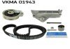 SKF К-кт. ГРМ  (рем.+3шт. ролик+ крепеж)  1,9TDI:Passat VKMA01943