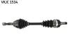 OPEL Полуось левая Combo 01-, Corsa C 00- (без ABS) SKF VKJC1534 (фото 1)