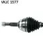 OPEL Полуось лів. 33/34 зуб. ASTRA F (T92) 2.0 i 92-98, VECTRA A (J89) 1.8 S 89-90 SKF VKJC1577