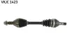 OPEL Полуось лів. L=606mm 30/25 зуб. VECTRA C (Z02) 1.9 CDTI (F69) 05-08, SIGNUM (Z03) 1.9 CDTI 04-08 SKF VKJC1423