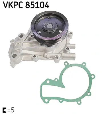 OPEL Помпа води ANTARA A 2.0 16-, CASCADA 2.0 15-, INSIGNIA A 2.0 14-, ZAFIRA TOURER C 2.0 11- SKF VKPC85104