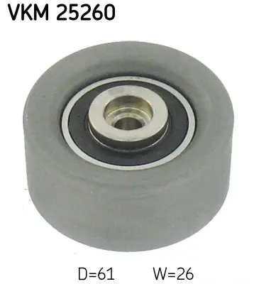 OPEL Ролик ремня ГРМ Astra H,Vectra C 1.6/1.8 06- SKF VKM 25260