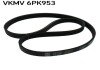 Ремень поликлиновый 6PK953 skf VKMV 6PK953