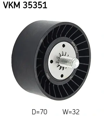 Ролик CHEVROLET CAPTIVA 2.2D SKF VKM 35351