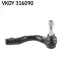 VOLVO наконечник рульов.тяги прав. XC60,90 II 14- SKF VKDY316090