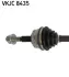 VOLVO піввісь ліва з ABS L=573 26/26 зуб. 850 2.5 TDI 95-96, S70 2.0 Turbo 97-00, V70 I 2.5 TDI 95-00 SKF VKJC8435