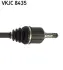VOLVO піввісь ліва з ABS L=573 26/26 зуб. 850 2.5 TDI 95-96, S70 2.0 Turbo 97-00, V70 I 2.5 TDI 95-00 SKF VKJC8435