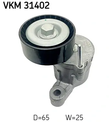 VW Натяжной ролик с мех. POLO 1.4 14-, AUDI A1 1.4 14-, SEAT IBIZA 1.4 15- SKF VKM31402