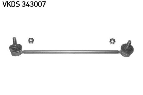 Стойка (тяга) стабилизатора передняя skf VKDS 343007 на Ситроен С элизе