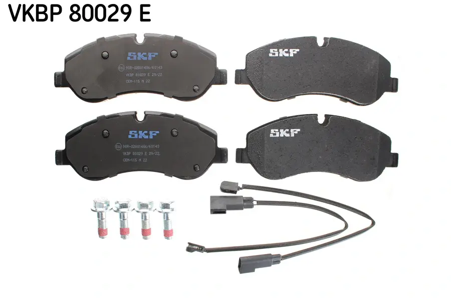 Тормозные колодки SKF VKBP80029E