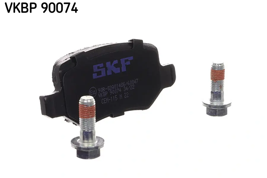 Тормозні (гальмівні) колодки SKF VKBP90074 (фото 1)