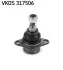 Подушка (опора) двигуна SKF VKDS317506 (фото 1)