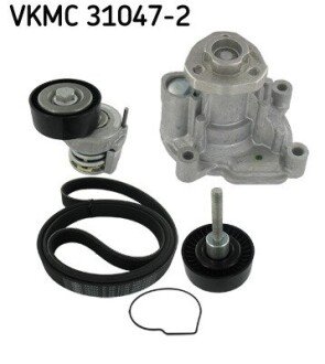 Водяна помпа+ к-кт ременя skf VKMC 31047-2