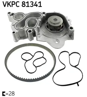 Водяна помпа SKF VKPC 81341
