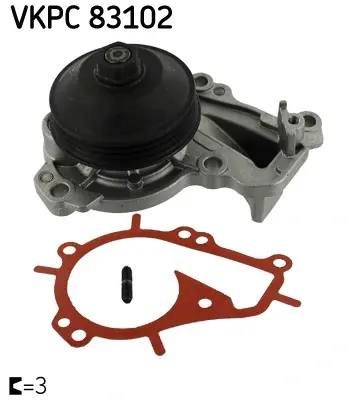 Водяная помпа (насос) SKF VKPC 83102