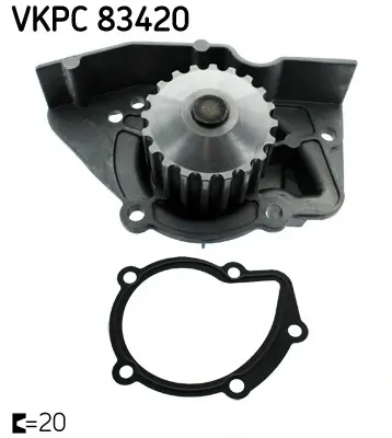 Водяная помпа (насос) SKF VKPC 83420