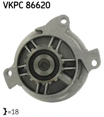 Водяная помпа (насос) SKF VKPC 86620