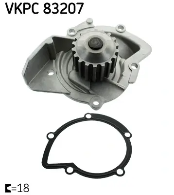 Водяная помпа (насос) SKF VKPC 83207