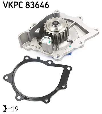 Водяная помпа (насос) SKF VKPC 83646