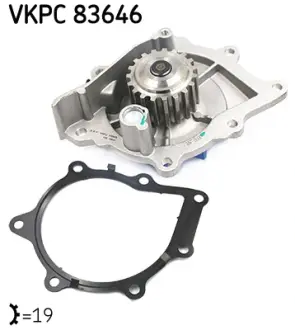 Водяная помпа (насос) SKF VKPC 83646