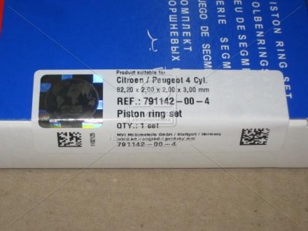 Поршневые кольца sm mvi 791142004