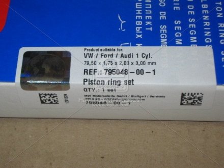 Поршневые кольца sm mvi 795048001
