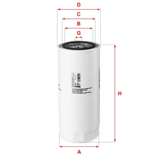 Фільтр паливний sofima S 1008 NR