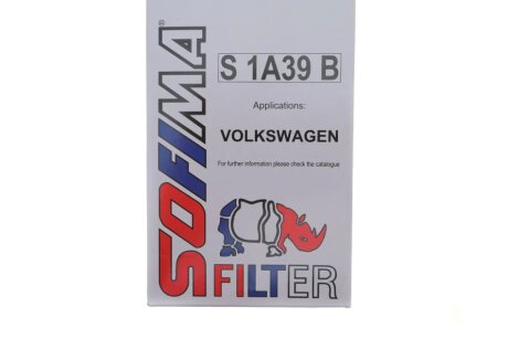 S 1A39 B Фільтр палива sofima S1A39B