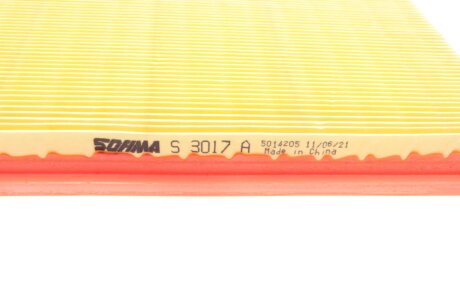 Фільтр повітряний OPEL ""1,6-2,0 ""91-98 sofima S3017A