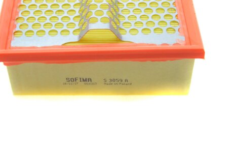 Фільтр повітряний MB ""3,0-4,3 ""87-13 sofima S3059A