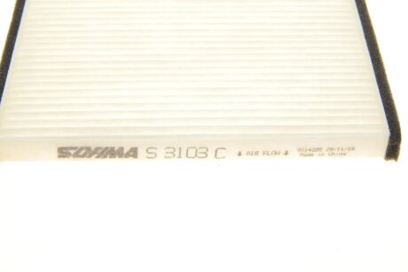 Фільтр салону TOYOTA/SUBARU ""2,5-3,0 ""99-09 sofima S3103C