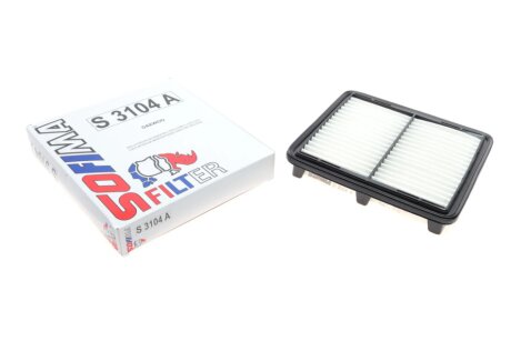 Фiльтр повiтряний sofima S3104A на Рено Сценик 1