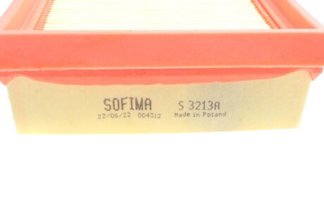 Фiльтр повiтряний sofima S3213A