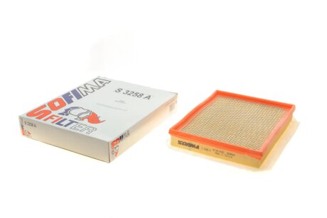 Фiльтр повiтряний 292x234x52mm sofima S3258A на Опель Астра g