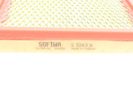 Фільтр повітряний sofima S3263A