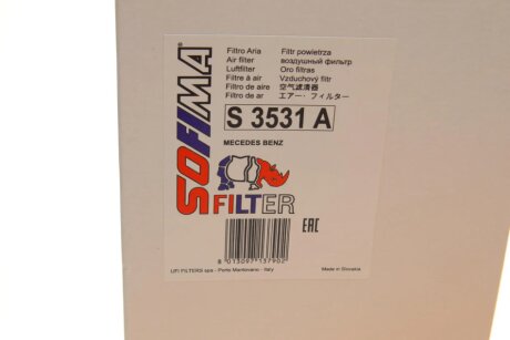 Фільтр повітряний sofima S3531A