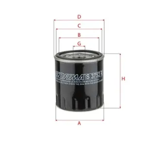 Масляный фильтр sofima S 3752 R