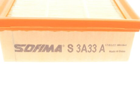 Фільтр повітряний sofima S3A33A