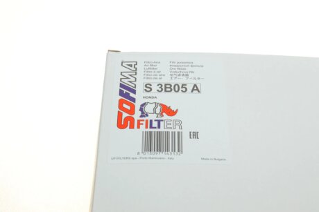 Фільтр повітряний sofima S3B05A