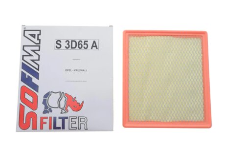 Фільтр повітряний OPEL Insignia \'\'2.0 Turbo \'\'08-17 sofima S3D65A