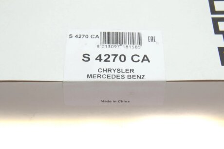 Фільтр салону MB ""2,0-4,3 ""97-03 sofima S4270CA