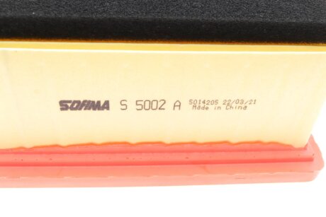 Фiльтр повiтряний sofima S5002A