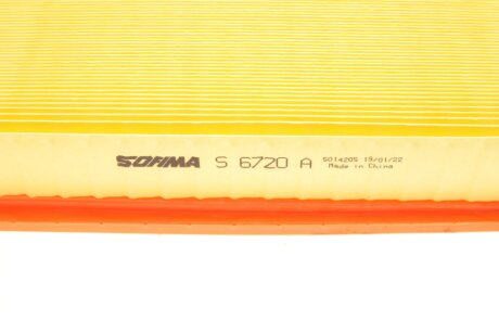 Фільтр повітряний MB ""2,0-2,6 ""97-05 sofima S6720A